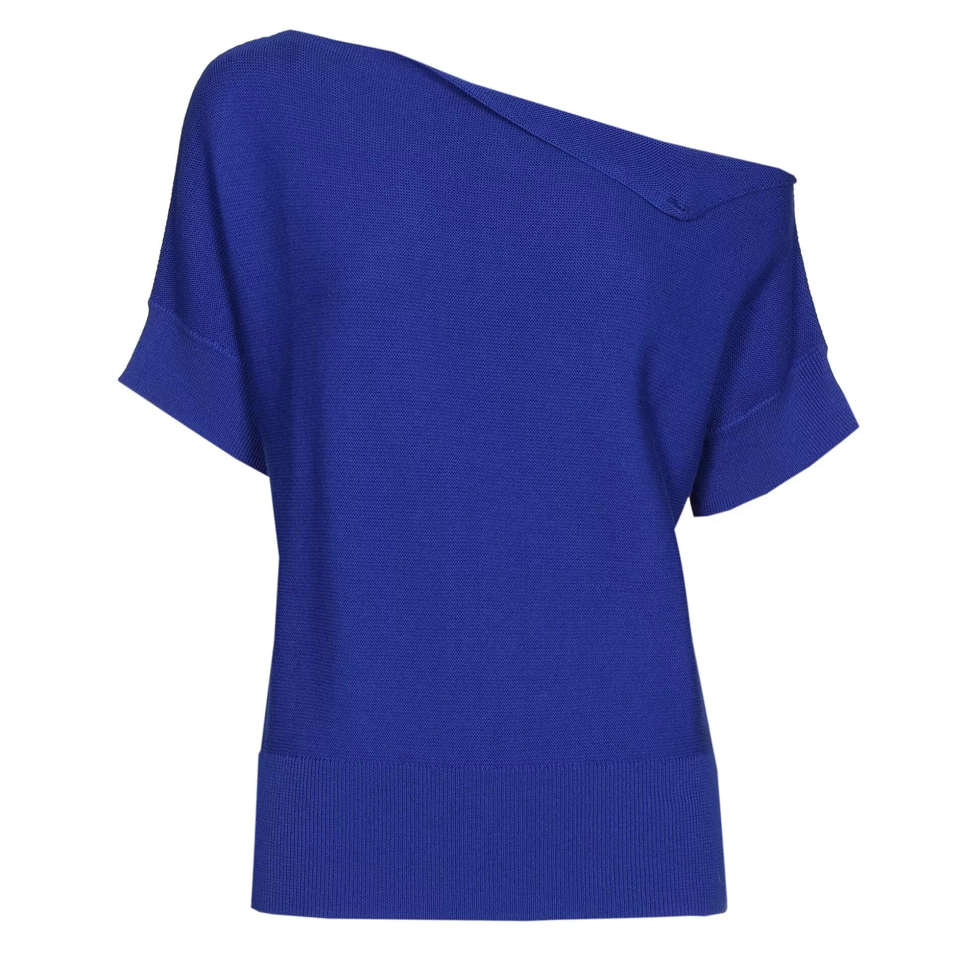 Store 1246-26 / Fijn Gebreide Top Met Schoudereffect Vrouwen Pulls