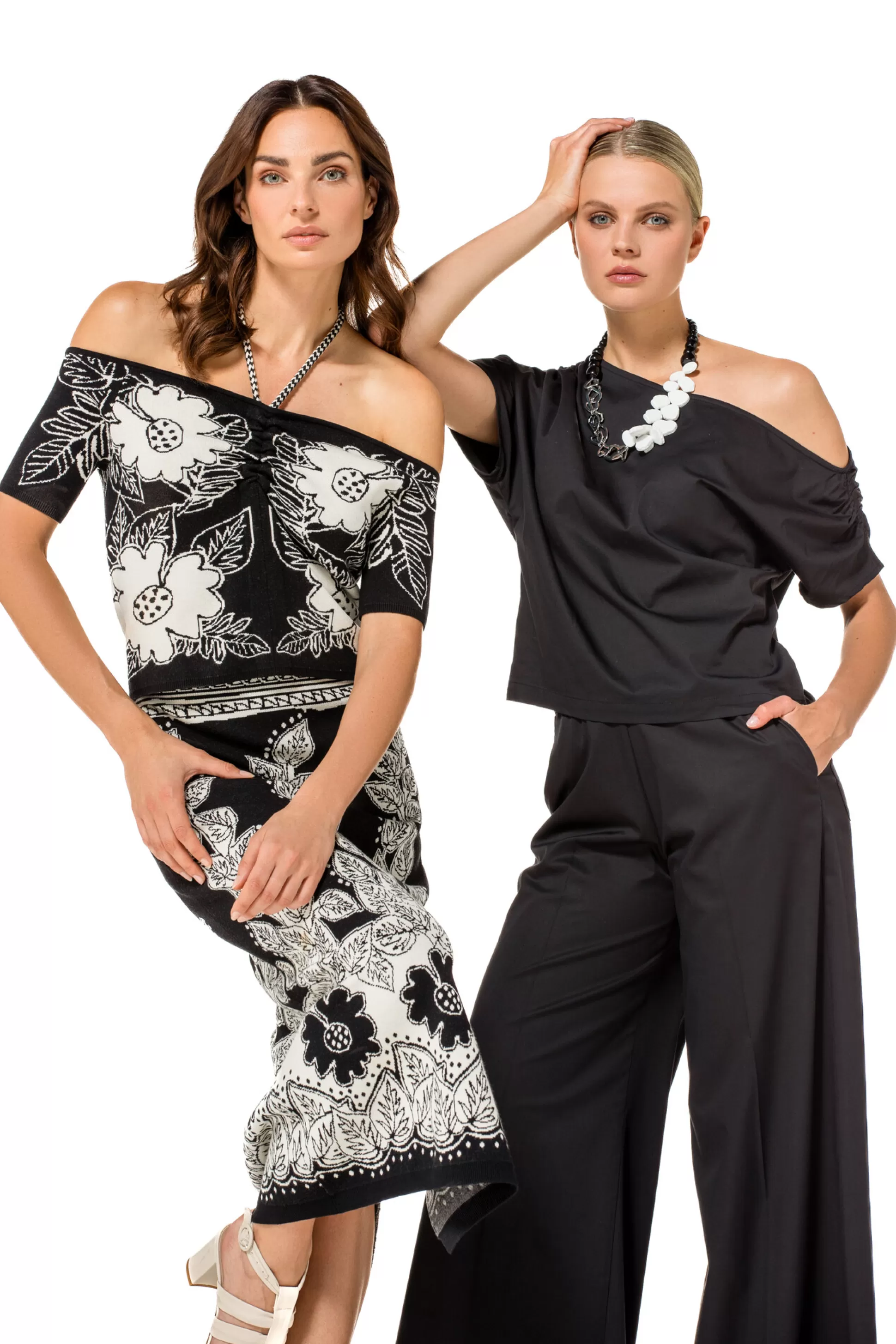 New 1569-10 / Comfortabele Wijde Broek In Katoen, Normal Waist Vrouwen Broeken