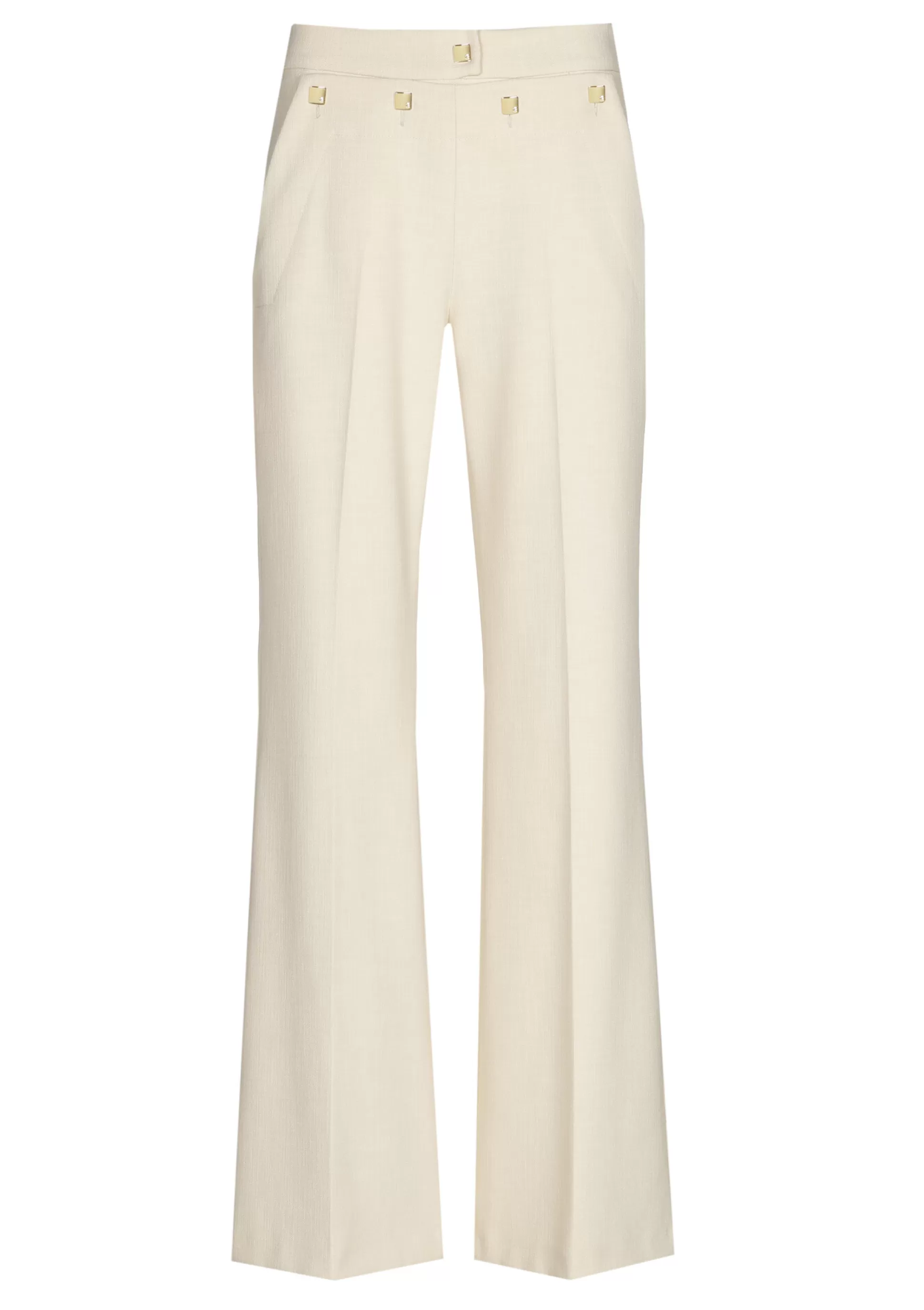 Cheap 1583-34 / Comfortabele Citylook Broek, Recht Been, Normal Waist Vrouwen Broeken