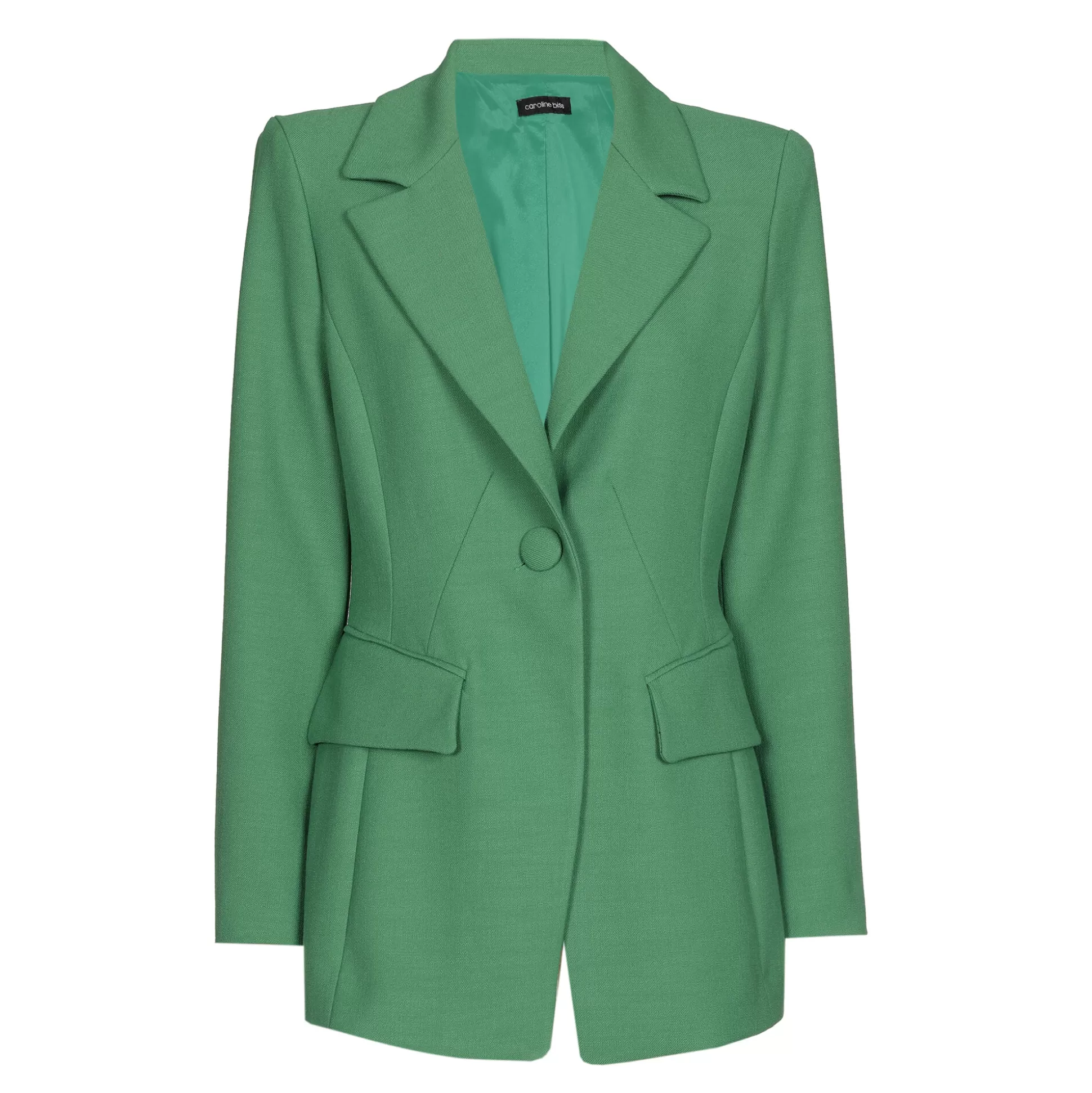 Store 1823-62 / Licht Aansluitende Comfortabele Lange Citylook Blazer Vrouwen Vesten