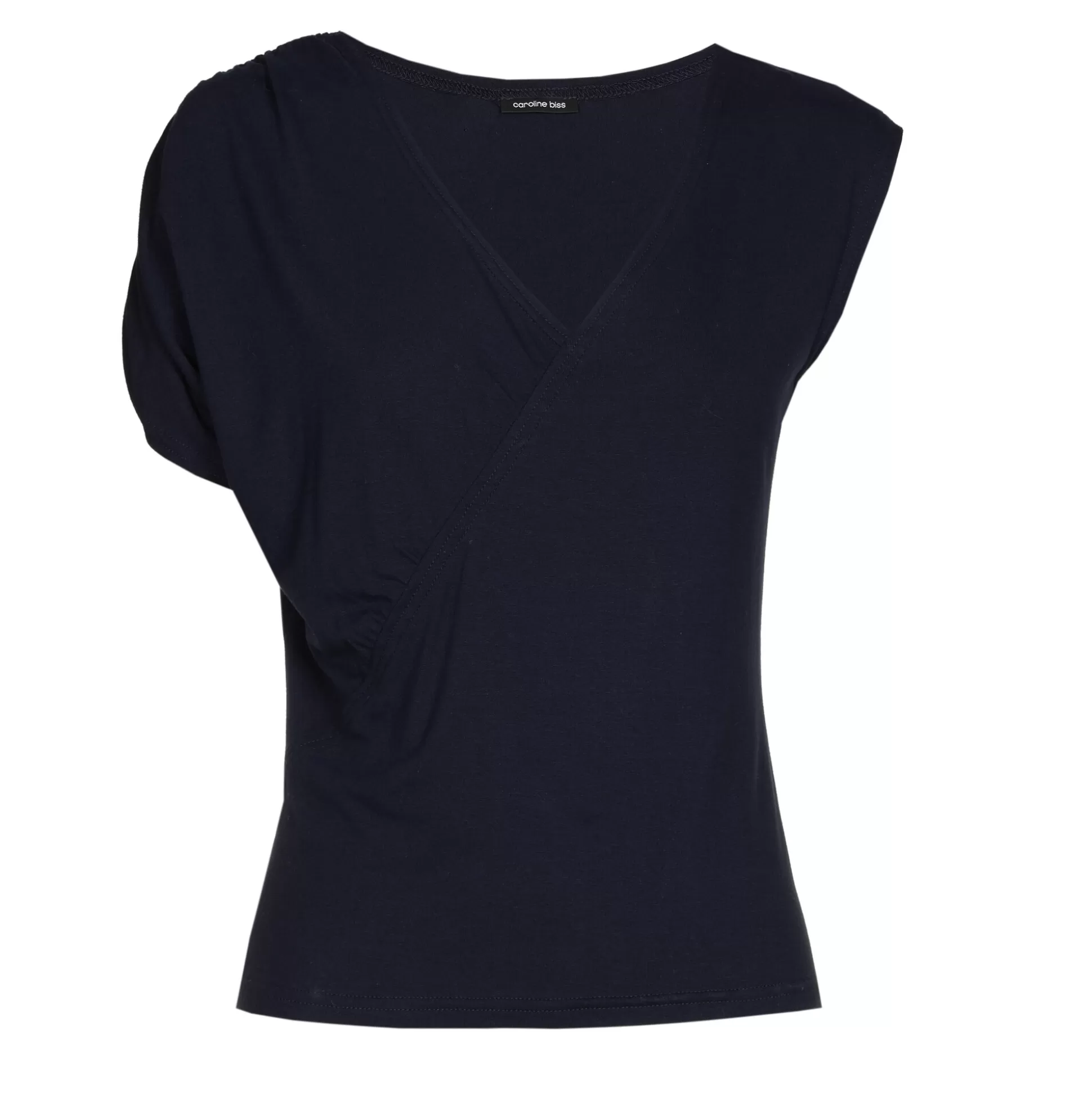 Outlet 1901-21 / Asymmetrische T-Shirt In Jersey Vrouwen Tops