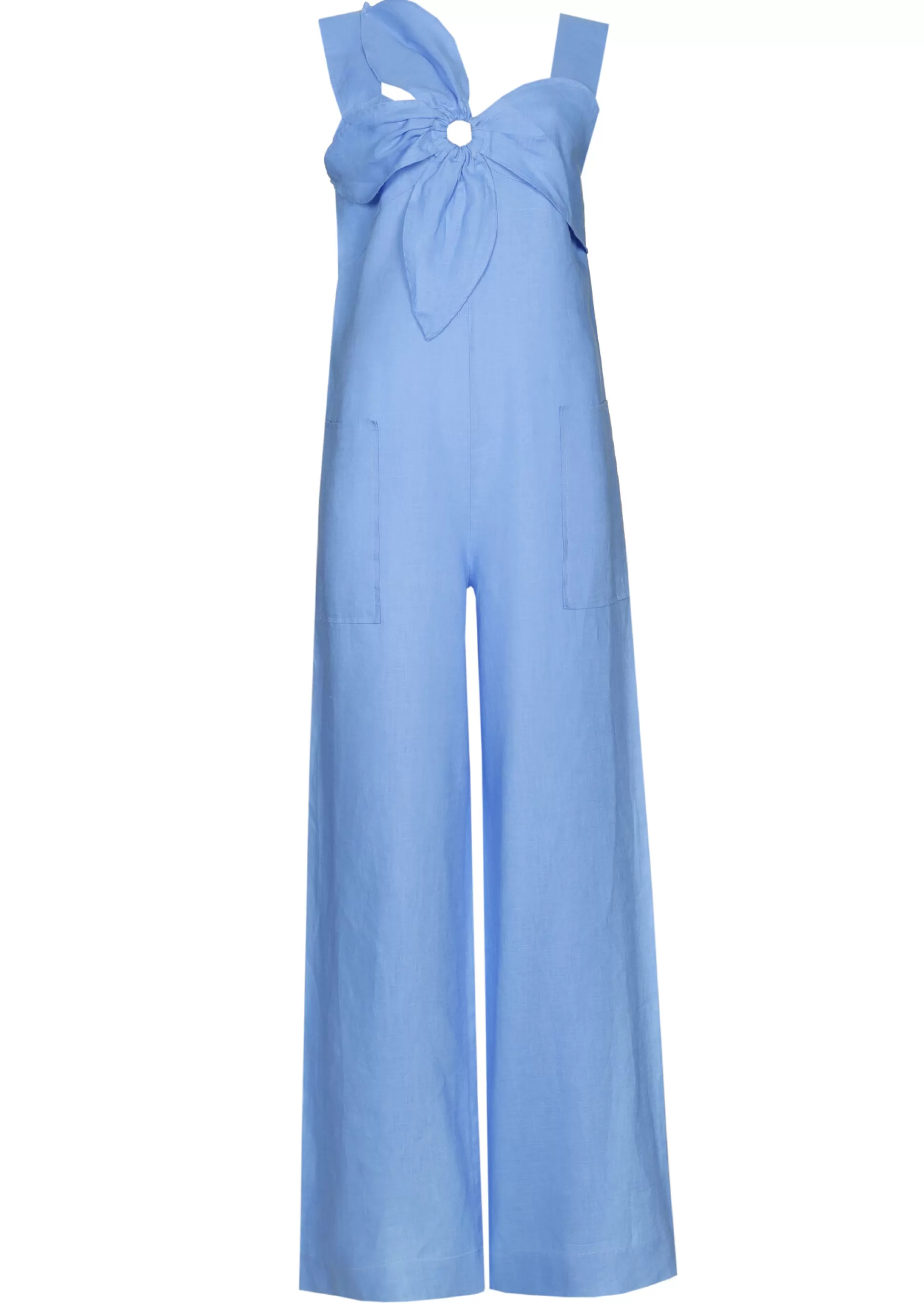 Shop 3570-24 / Jumpsuit In Linnen Vrouwen Broeken