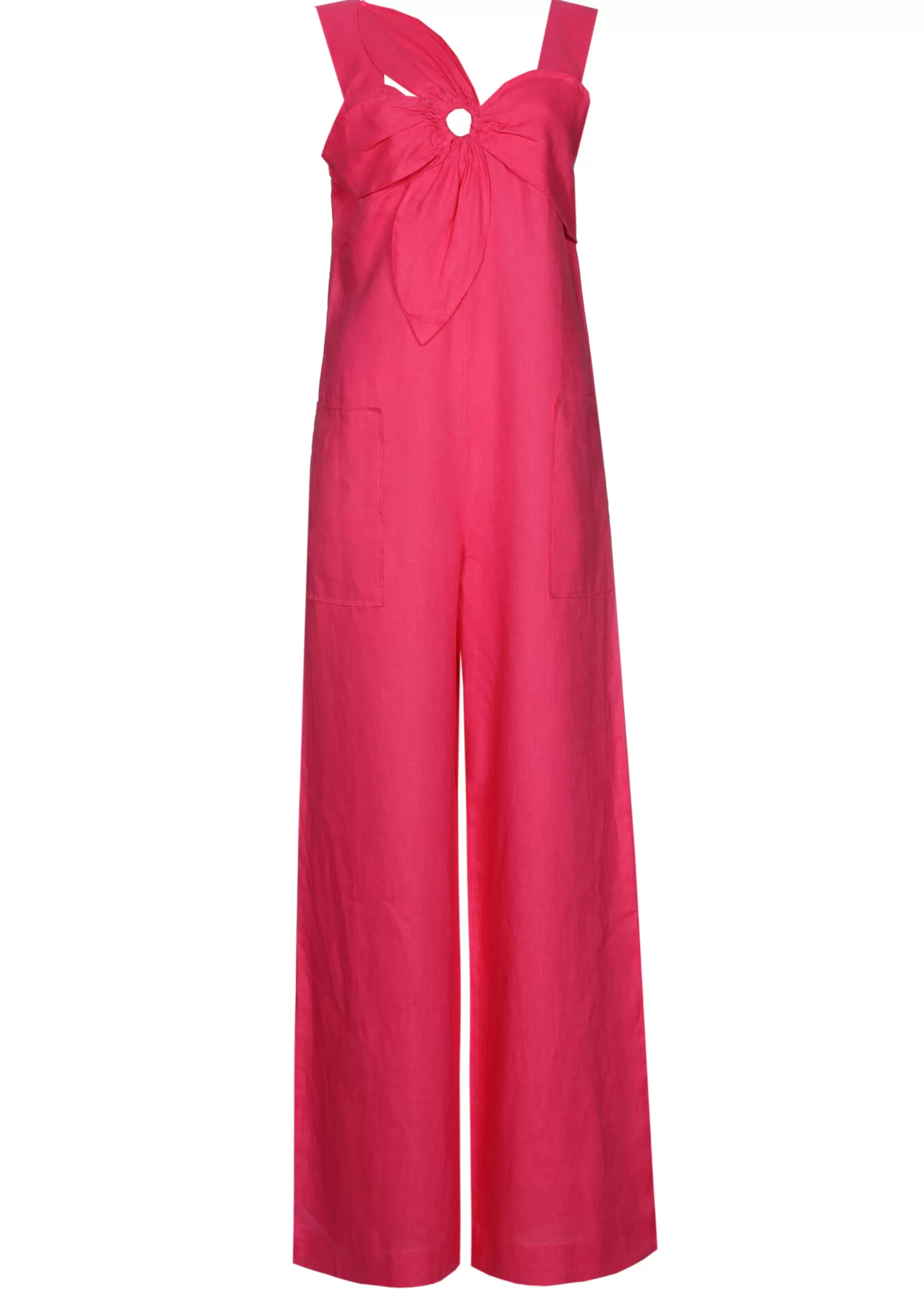 Shop 3570-71 / Jumpsuit In Linnen Vrouwen Broeken