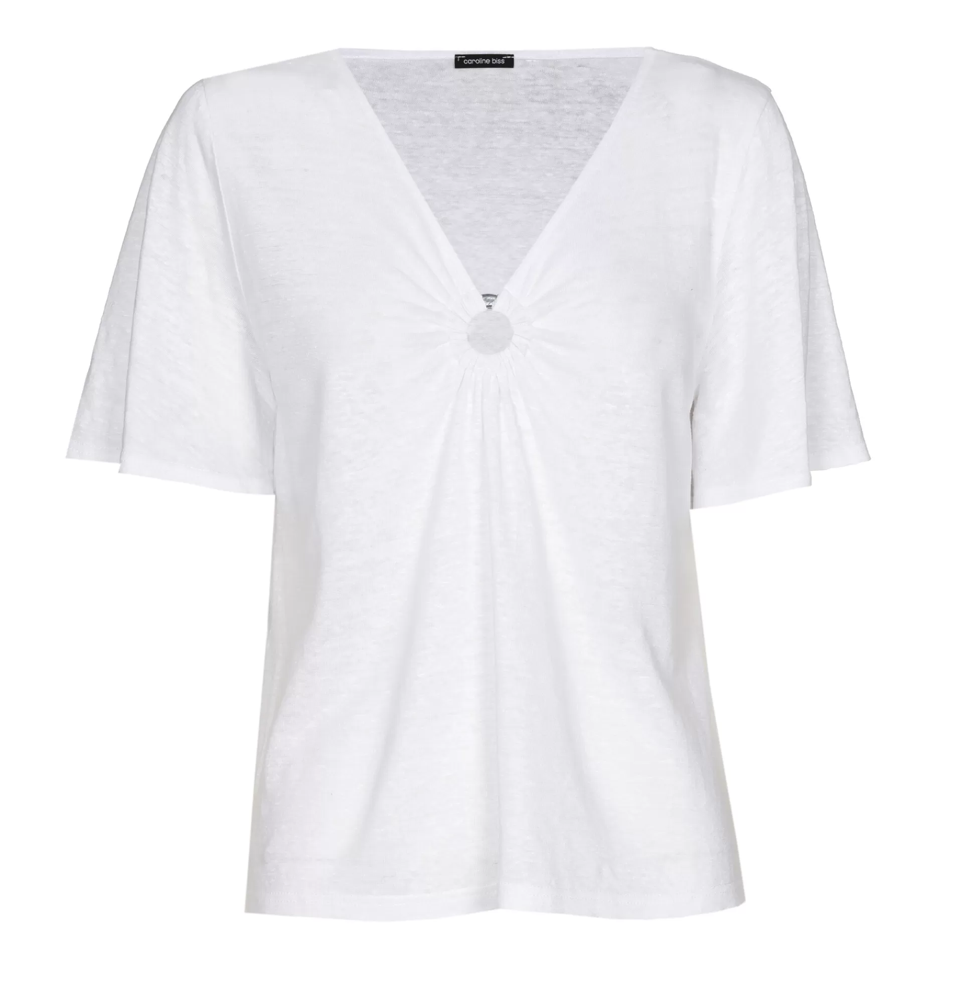 Cheap 3971-90 / Linnen T-Shirt Vrouwen Tops